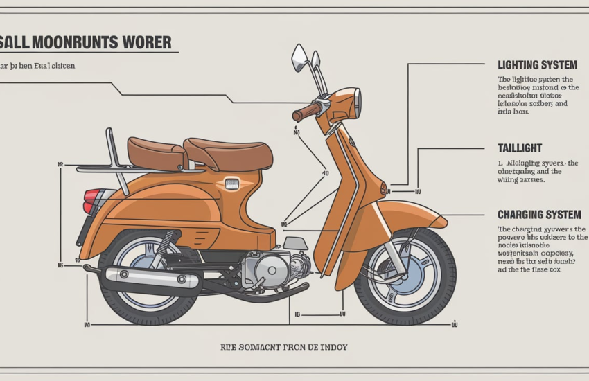 2008 Model B 08 Keeway-Fact Moped Wire Diagram