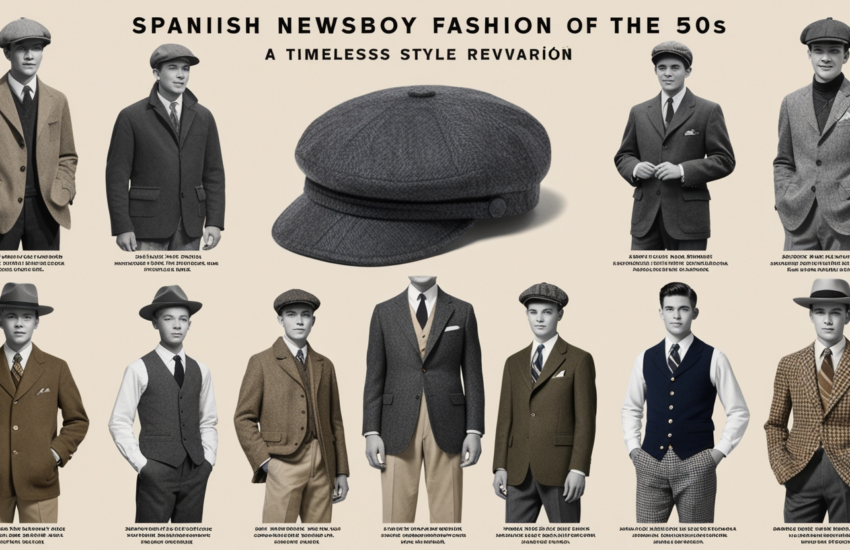 Spanish Newsboy Fashion 50s