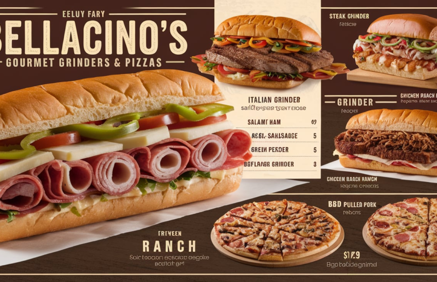 Bellacino's Menu