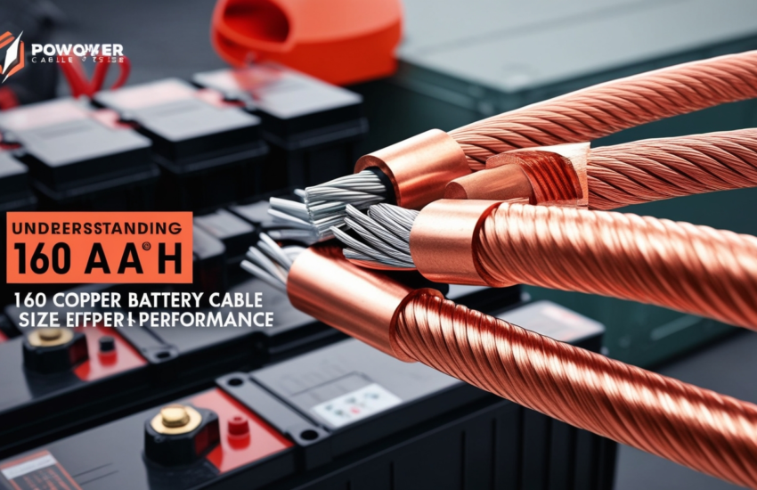 160 AH Copper Battery Cable Size